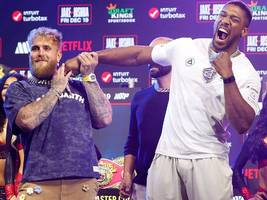 Boxduell Joshua – Paul: Der Kampf des Jahres – und es geht nicht mal um einen großen Titel